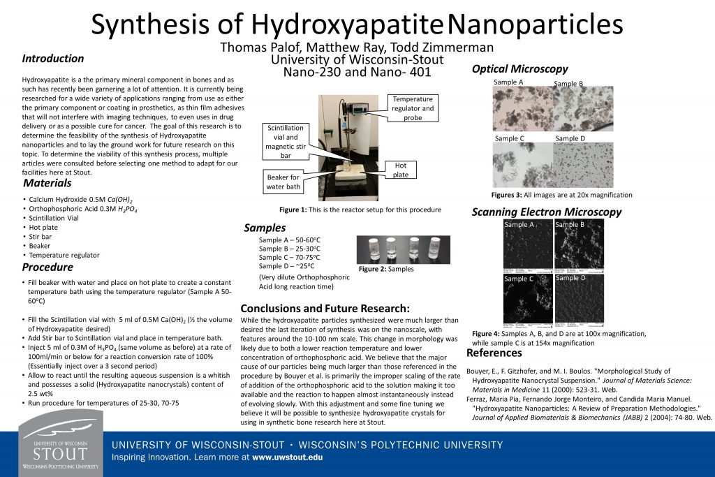 Tommy Palof - POSTER - Hydroxyapatite